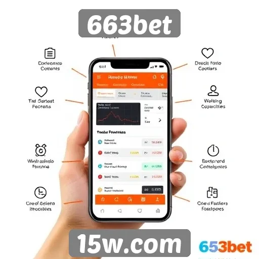 Funcionalidades do aplicativo móvel 663bet